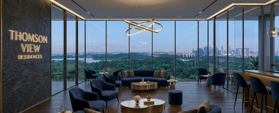 Thomson Reserve Luxury Sky Terrace and Residents Lounge at Thomson Reserve District 20 by UOL